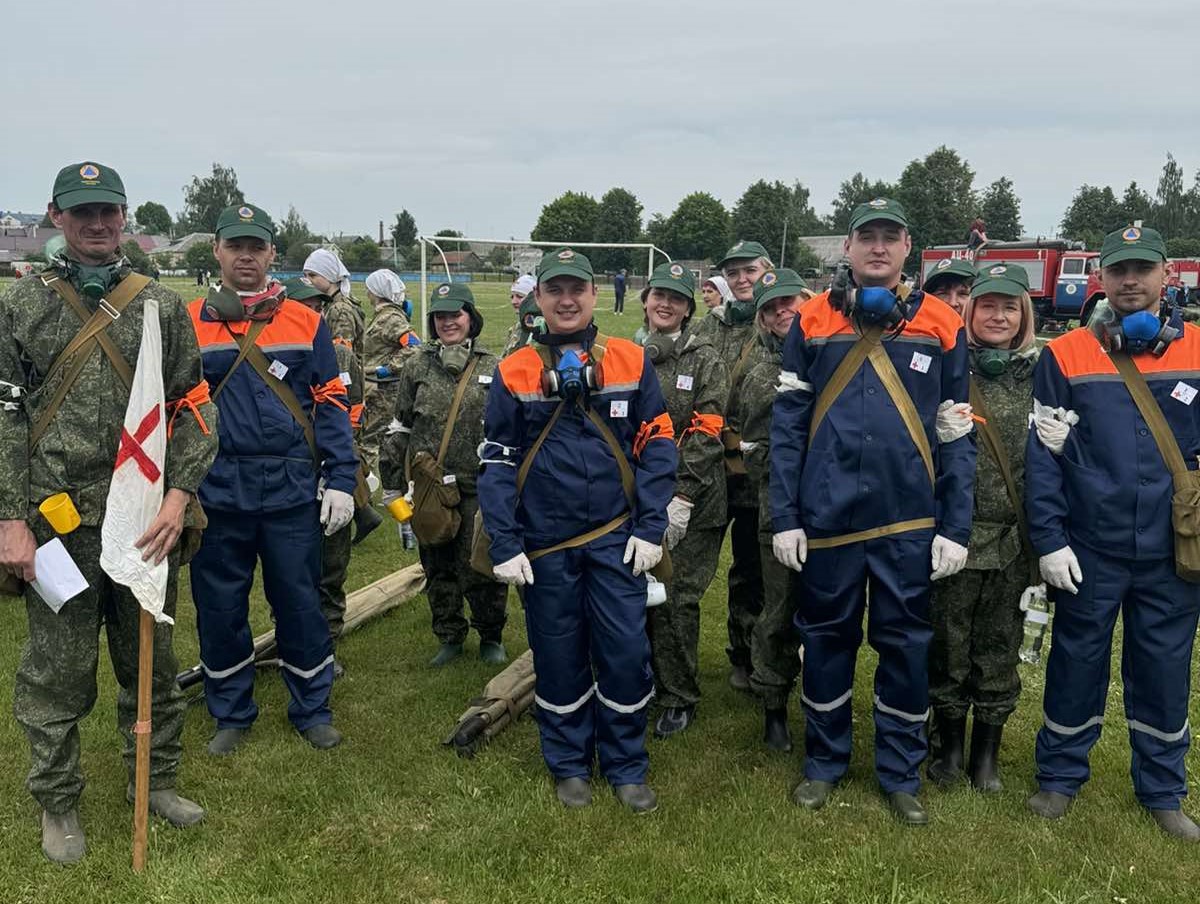 Районные соревнования среди санитарных и добровольных пожарных дружин