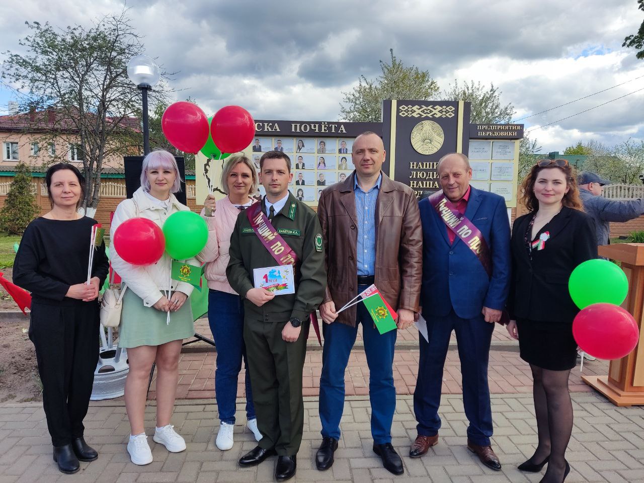 На Чериковщине обновлена Доска Почета